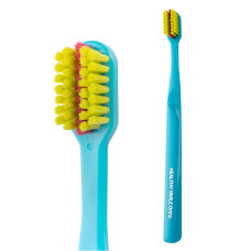 Healthy Smile Ortho Medium Ортодонтична зубна щітка, Голуба